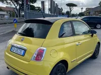 Usata Fiat 500 75 CV (55 kW) 2009 Giallo Cabrio