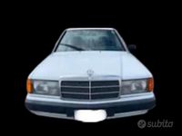 Usata Mercedes 190 122 CV (89 kW) 1990 Bianco Berlina