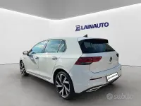 Usata VW Golf VIII Style 131 CV (96 kW) 2022 Bianco Berlina