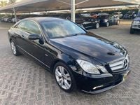 Usata Mercedes E250 Avantgarde 204 CV (150 kW) 2009 Nero Coupé