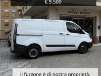 Usata Ford Transit Custom 103 CV (75 kW) 2017 Bianco Furgone