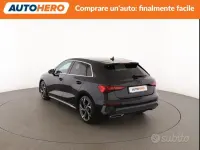 Usata Audi A3 S-Line 150 CV (110 kW) 2022 Nero Berlina