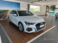 Usata Audi A3 S-Line 150 CV (110 kW) 2024 Bianco Berlina
