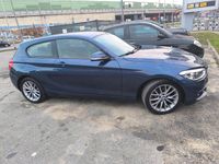 Usata BMW 118 Advantage 150 CV (110 kW) 2015 Blu Utilitaria