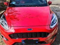 Usata Ford Fiesta ST-Line 120 CV (88 kW) 2018 Rosso Utilitaria