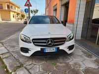 Usata Mercedes E220 AMG line 194 CV (142 kW) 2017 Bianco Berlina