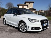 Usata Audi A1 S-Line 90 CV (66 kW) 2014 Bianco Utilitaria