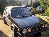 Usata VW Golf Cabriolet 50 CV (36 kW) 1981 Nero Cabrio