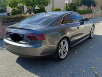 Usata Audi A5 S-Line 177 CV (130 kW) 2014 Grigio Coupé