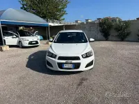 Usata Chevrolet Aveo LT 75 CV (55 kW) 2012 Bianco Berlina