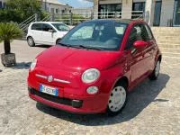 Usata Fiat 500 Pop 69 CV (50 kW) 2009 Rosso Cabrio