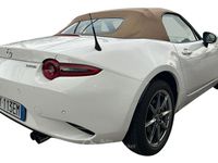 Usata Mazda MX5 Homura-Line 132 CV (97 kW) 2025 Bianco Cabrio