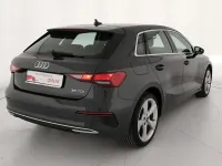 Usata Audi A3 Advanced 150 CV (110 kW) 2021 Grigio manhattan metallizzato Berlina