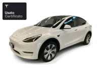 Usata Tesla Model Y Long Range AWD 258 kW (351 CV) 2022 Pearl white multicoat SUV