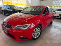 Usata Seat Leon Business 110 CV (80 kW) 2017 Rosso Berlina