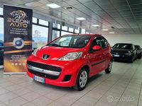 Usata Peugeot 107 68 CV (50 kW) 2009 Rosso Utilitaria