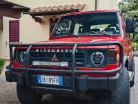 Usata Mitsubishi Pajero 141 CV (103 kW) 1990 Rosso SUV