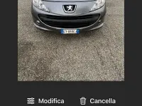 Usata Peugeot 207 73 CV (53 kW) 2009 Grigio Berlina