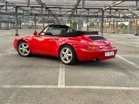 Usata Porsche 911 Carrera Cabriolet 272 CV (200 kW) 1994 Indian red Cabrio