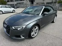 Käytetty Audi A3 Cabriolet S-Line 150 HP (110 kW) 2018 Harmaa Avoauto