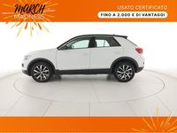 Usata VW T-Roc Style 116 CV (85 kW) 2020 Pure white nero SUV