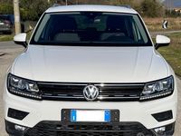Usata VW Tiguan 125 CV (91 kW) 2017 Bianco SUV