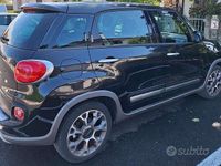 Usata Fiat 500L Trekking 84 CV (61 kW) 2015 Nero Monovolume