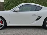 Usata Porsche Cayman S 320 CV (235 kW) 2010 Bianco Coupé