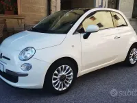 Usata Fiat 500 Lounge 69 CV (50 kW) 2013 Bianco Berlina