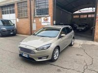 Usata Ford Focus Titanium 120 CV (88 kW) 2018 Marrone Station wagon