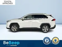 Usata Toyota RAV4 Hybrid 178 CV (130 kW) 2021 Bianco pastello SUV