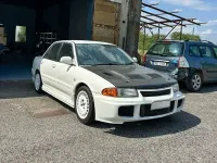 Usata Mitsubishi Lancer 273 CV (200 kW) 1995 Bianco Berlina