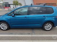 Usata VW Touran 150 CV (110 kW) 2018 Blu Monovolume