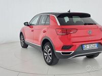 Usata VW T-Roc Style 110 CV (80 kW) 2021 Rosso SUV