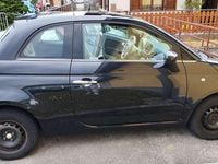 Usata Fiat 500 Lounge 69 CV (50 kW) 2017 Nero Utilitaria