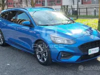 Usata Ford Focus ST 125 CV (91 kW) 2019 Blu Station wagon