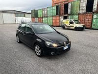 Usata VW Golf VI Trendline 122 CV (89 kW) 2011 Nero Utilitaria