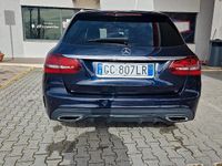 Usata Mercedes C300 Premium 245 CV (180 kW) 2021 Blu/azzurro Station wagon