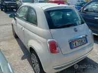 Usata Fiat 500 Lounge 95 CV (69 kW) 2015 Bianco Berlina
