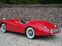 Usata Jaguar XK 162 CV (119 kW) 1954 Rosso Cabrio