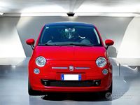 Usata Fiat 500 Lounge 85 CV (62 kW) 2010 Rosso Utilitaria