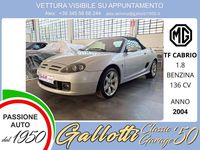 Usata MG TF 136 CV (100 kW) 2004 Grigio Cabrio