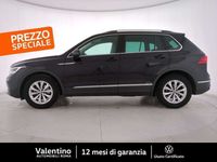 Usata VW Tiguan Life 150 CV (110 kW) 2022 Nero SUV