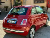 Usata Fiat 500 69 CV (50 kW) 2009 Rosso Cabrio