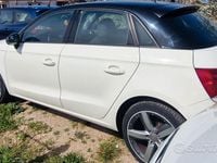 Usata Audi A1 S-Line 105 CV (77 kW) 2013 Bianco Utilitaria