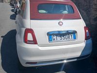Usata Fiat 500 69 CV (50 kW) 2018 Bianco Cabrio
