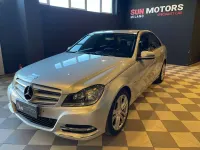 Usata Mercedes C220 Avantgarde 170 CV (125 kW) 2011 Argento Berlina