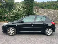 Usata Peugeot 206+ 68 CV (50 kW) 2009 Nero Utilitaria