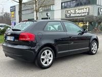 Usata Audi A3 Ambition 105 CV (77 kW) 2009 Nero Utilitaria