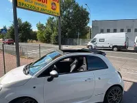Usata Abarth 500C 140 CV (102 kW) 2012 Bianco Cabrio
